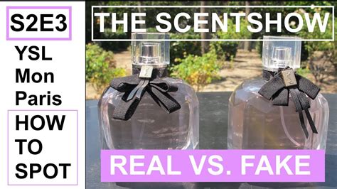 HOW TO SPOT A FAKE FRAGRANCE: MON PARIS by Yves .